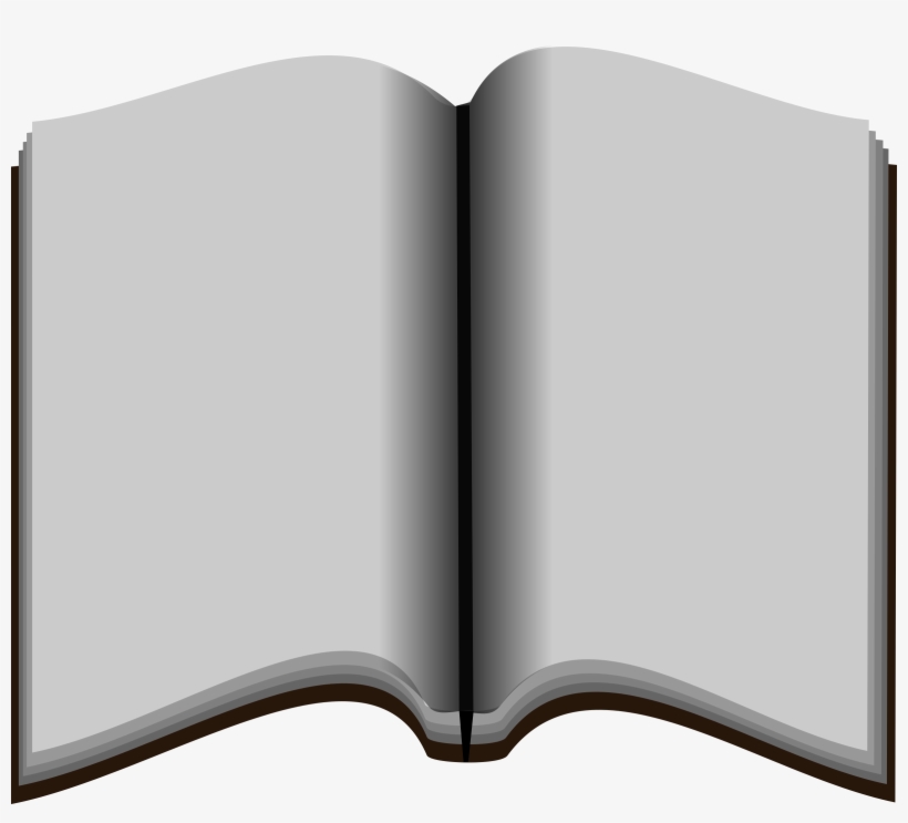 Open Book Png Stock - Empty Book Png, transparent png #45425