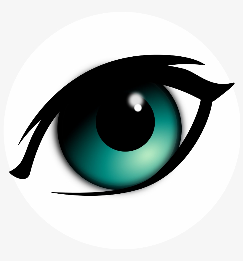 Png Pictures Free Icons And Backgrounds Cartoon - Blue Green Eyes Cartoon, transparent png #45763