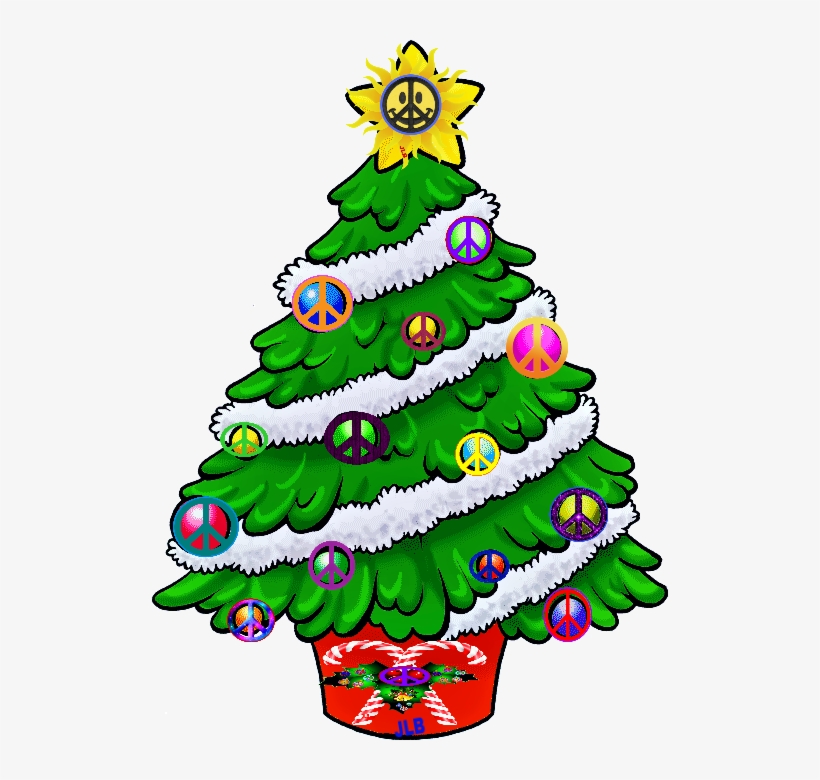 This Post Contains Some Of The Best Collection Of "christmas - Decorated Christmas Tree Clipart, transparent png #45818
