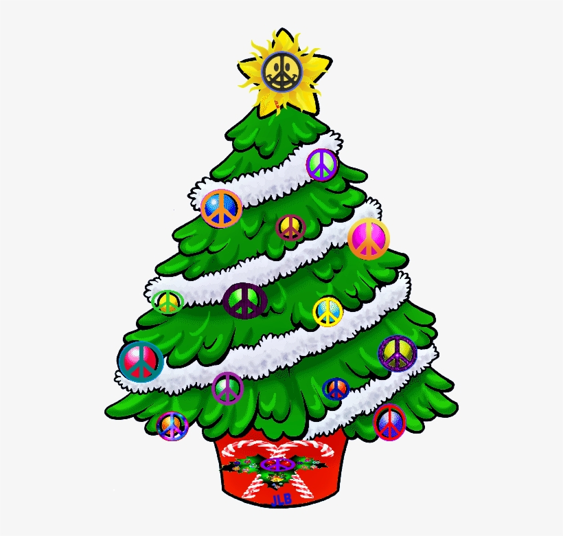 This Post Contains Some Of The Best Collection Of "christmas - Decorated Christmas Tree Clipart, transparent png #45818