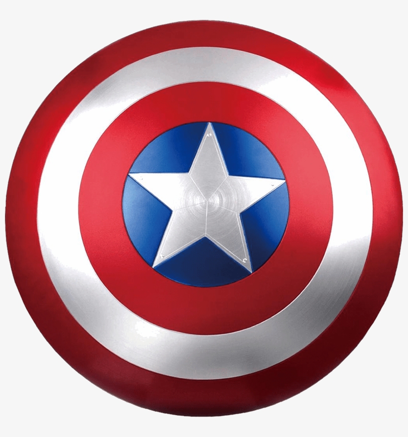 Marvel Captain Shield Legends 24" Replica - Popsocket Captain America Shield - Free Transparent PNG Download - PNGkey