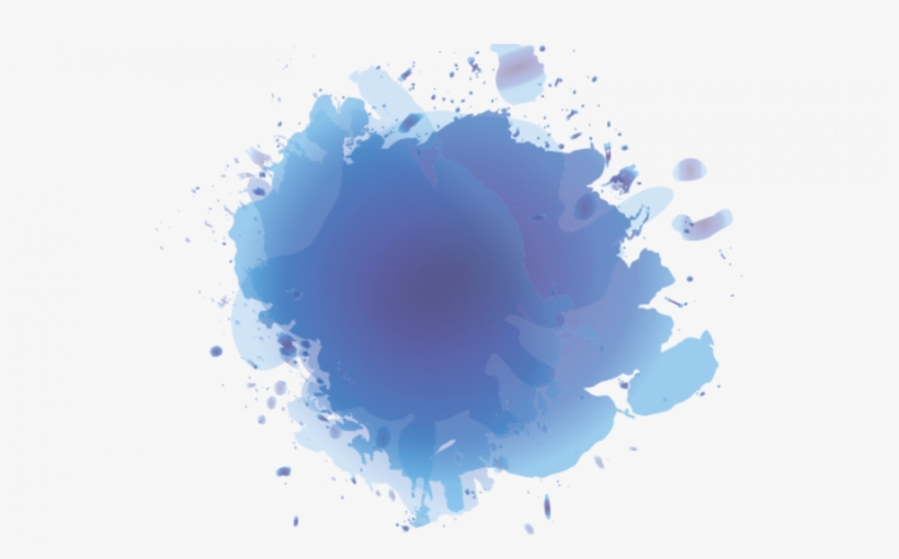 Blue Splash Png Transparent Clipart Blue Clip Art - Blue Colour Splash Png, transparent png #45986