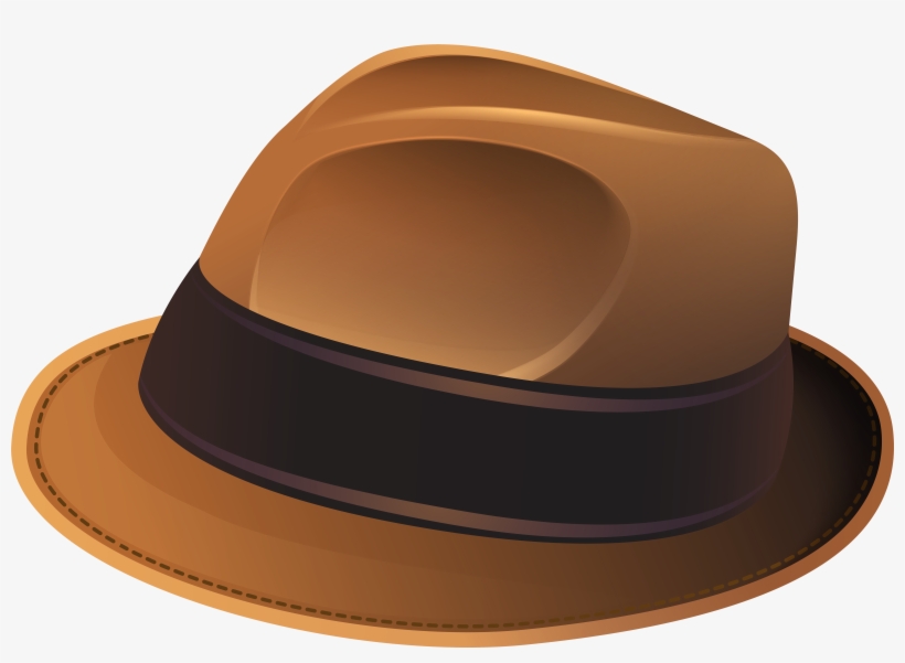 Black And White Stock Brown Png Clip Art Image Gallery - Hat Transparent, transparent png #46071