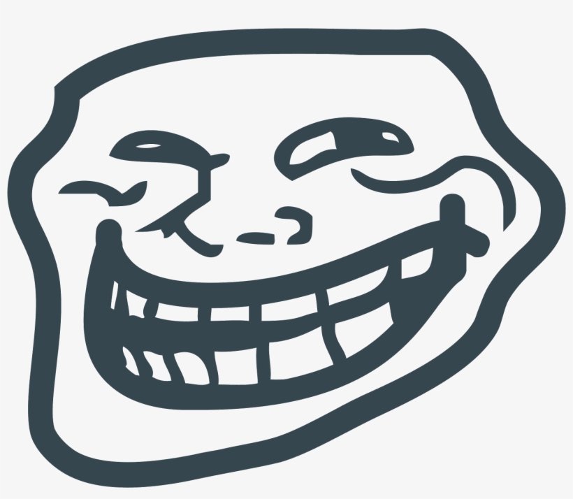 Trollface Icon Free Download - Troll Face Png, transparent png #46096