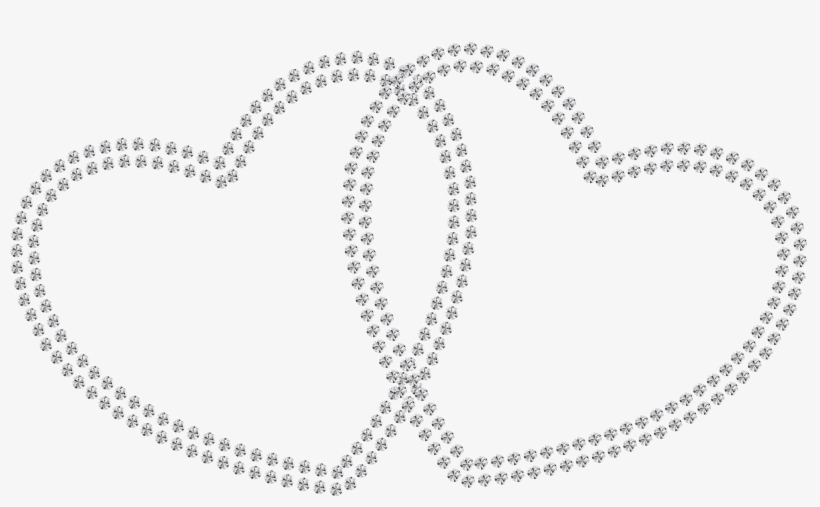 S / - Diamond Hearts Png, transparent png #46302
