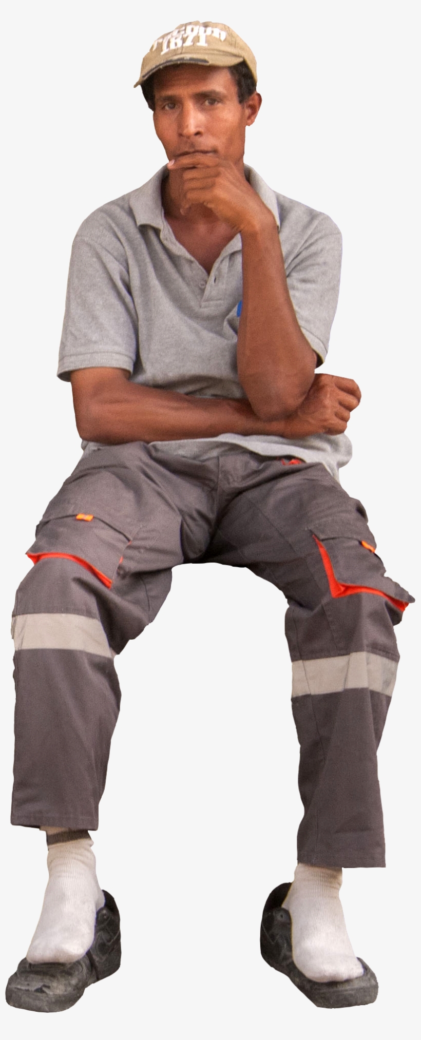 Doha Jadeeda Qatar People Sitting Ibn Abdul Salam - People Sitting Png, transparent png #46365