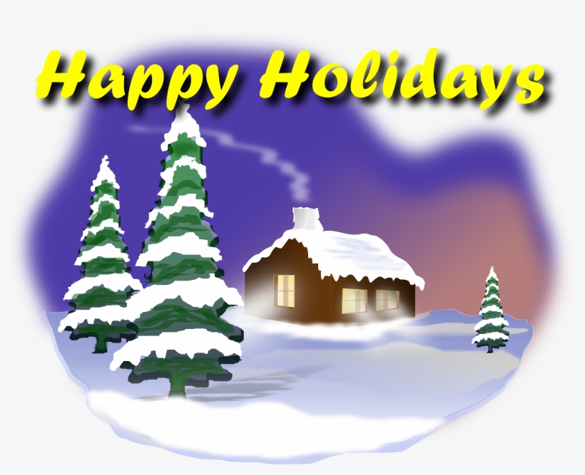 This Free Icons Png Design Of Happy Holidays, transparent png #46434