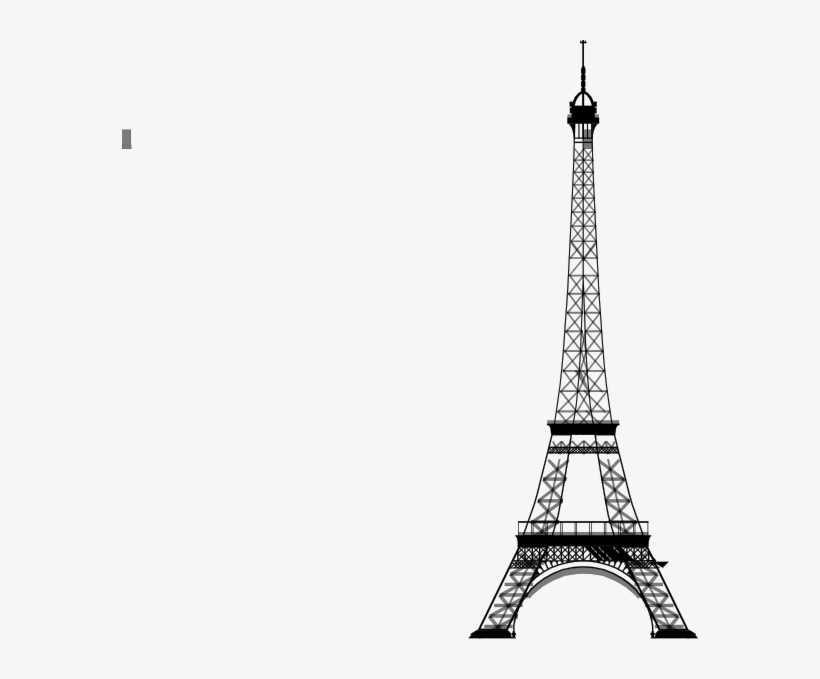 Eiffel Tower Vector Png - La Tour Eiffel Png, transparent png #46618