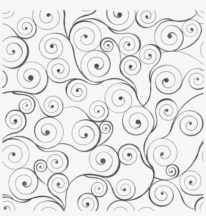 This Backgrounds Is Hand Painted Simple Hook Line Pattern - Portable Network Graphics, transparent png #46924