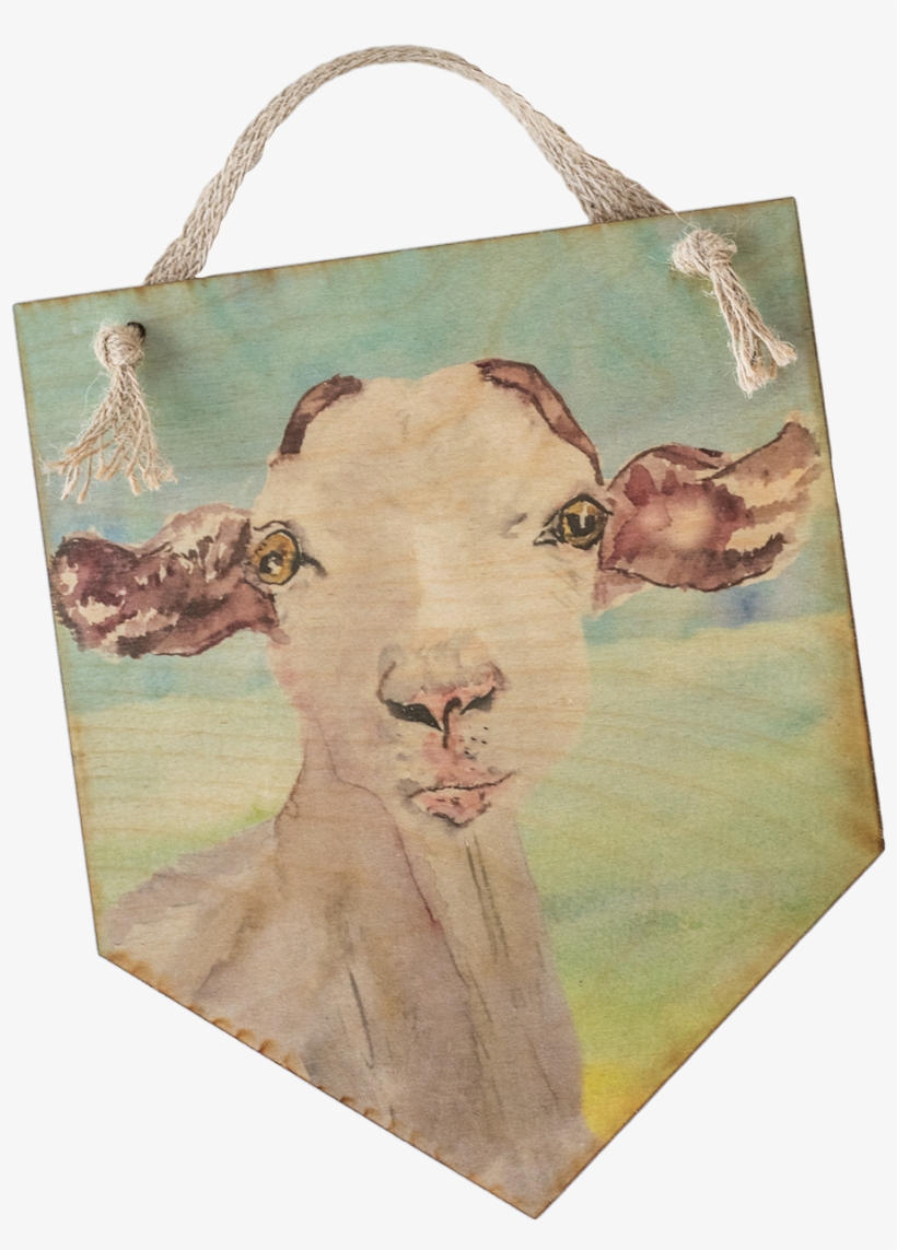 Watercolor Goat - Tote Bag, transparent png #47431