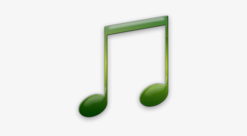 Green Music Note Png - Green Musical Notes Png, transparent png #47516