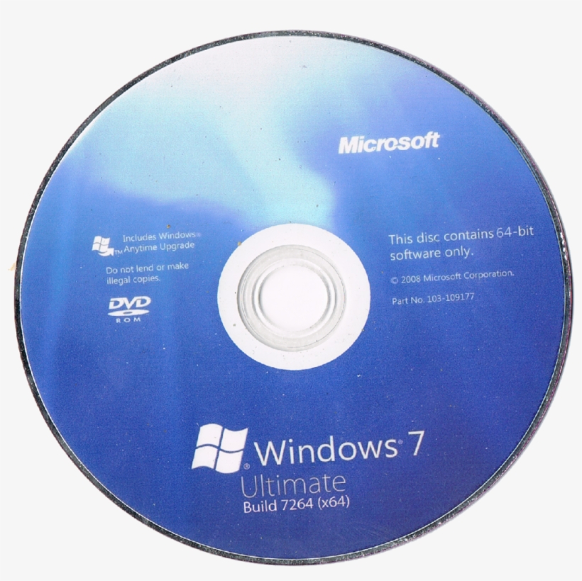 Windows Cd Cover Png Photos - Windows 7 Cd Cover Png, transparent png #47539