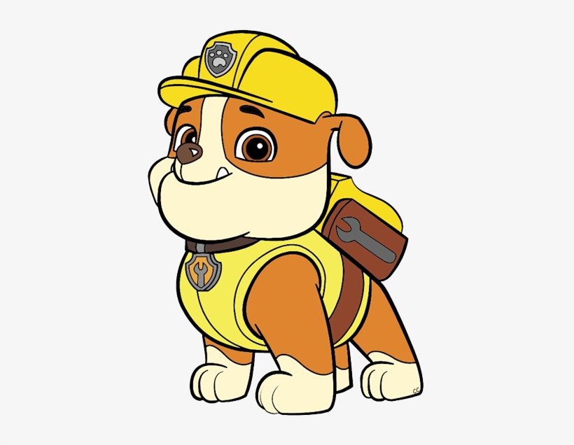 They Are Meant Strictly For Non-profit Use - Paw Patrol Rubble Clipart, transparent png #47674