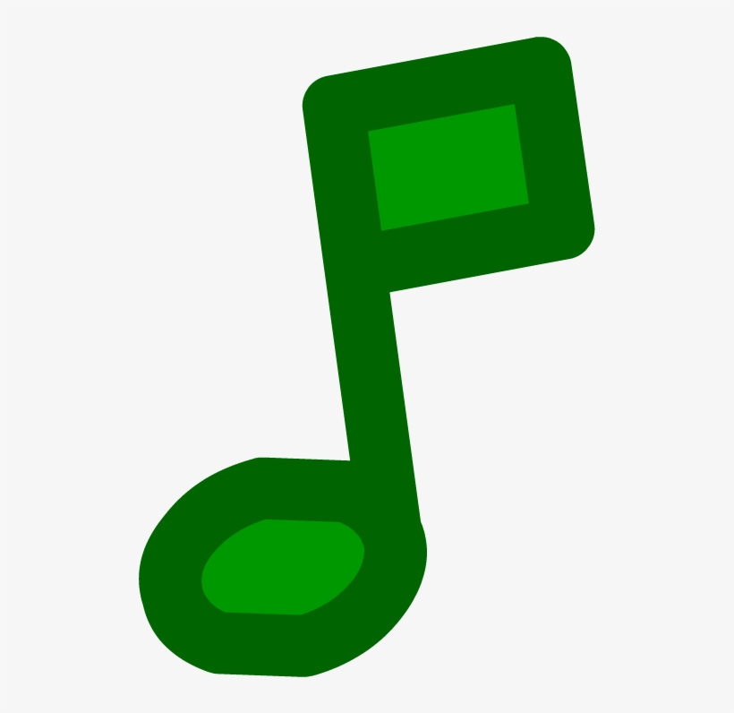 Music Note Et - Club Penguin Emojis Png, transparent png #47988
