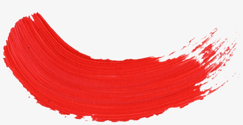 Red Paint Brush - Brush Paint Png, transparent png #48157