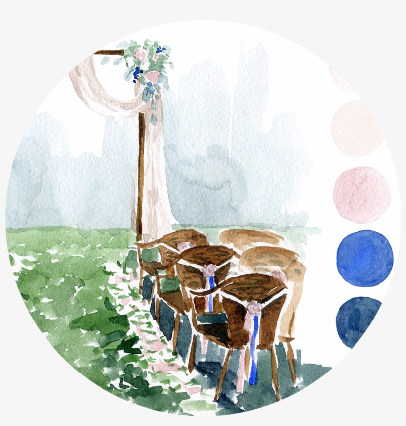 Sketch New - Autumn Wedding Setup Sketch, transparent png #48246