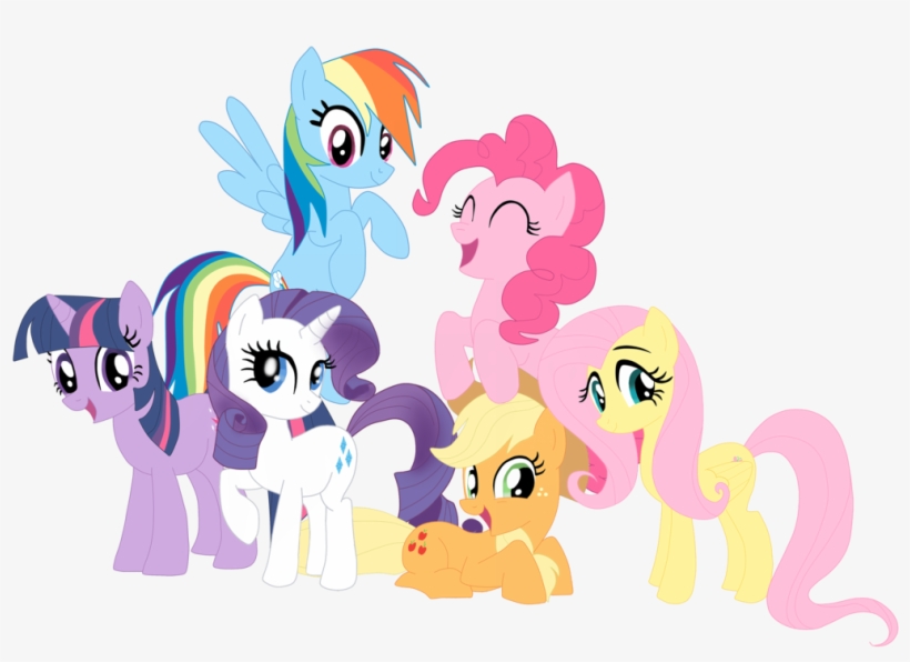 My Little Pony Png Transparent Image - My Little Pony Girl Birthday Party Shirt, Personalized, transparent png #48308