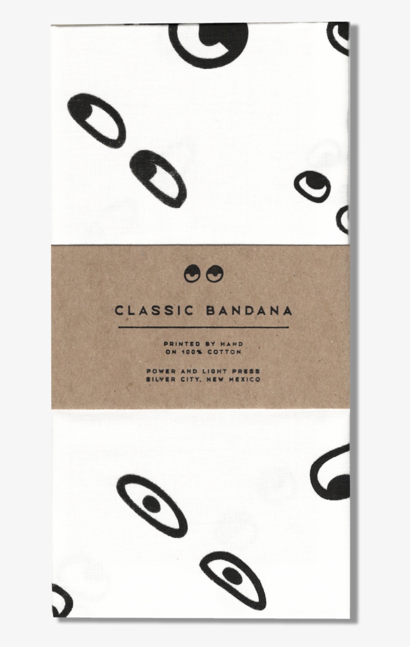 Googly Eye Bandana - Paper, transparent png #48626