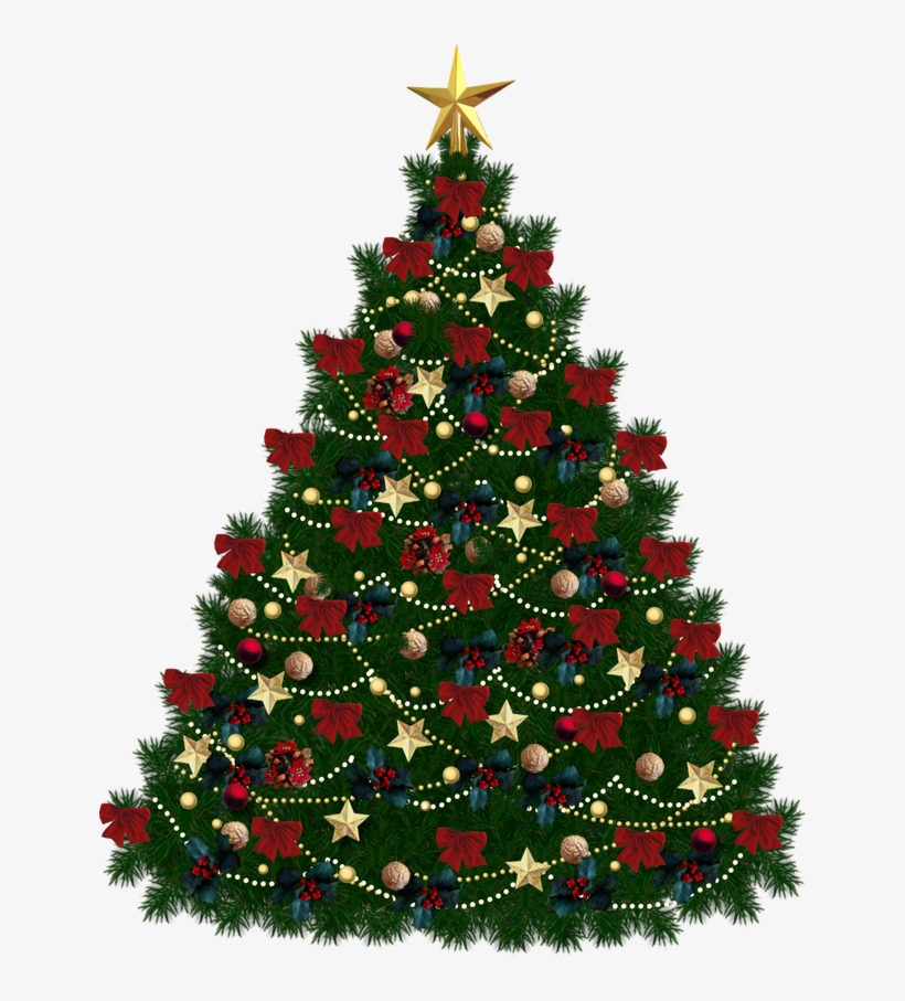 Christmas Png Hd - Christmas Tree Clip Art No Background, transparent png #48768