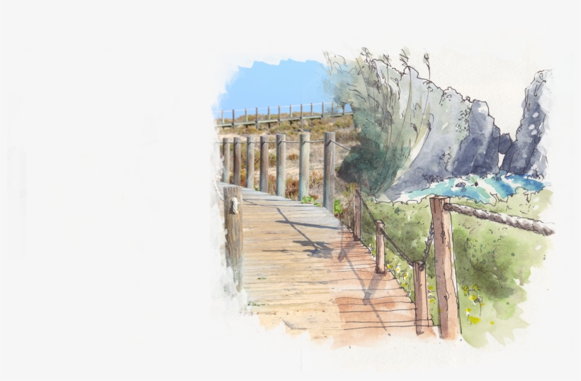 Portuguese Trails - Painting, transparent png #48771