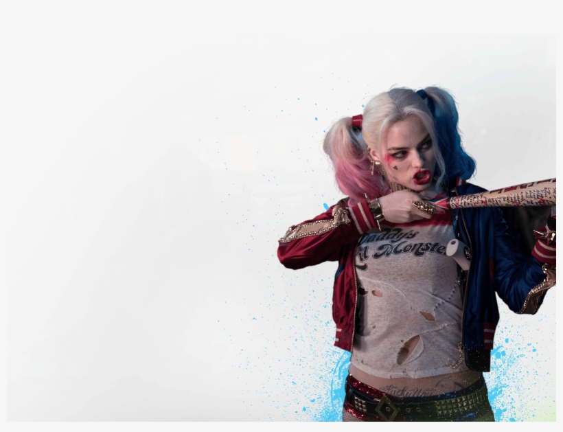 The Suicide Squad Gif Generator Is Here For All Your Harley Quinn Suicide Squade Free Transparent Png Download Pngkey