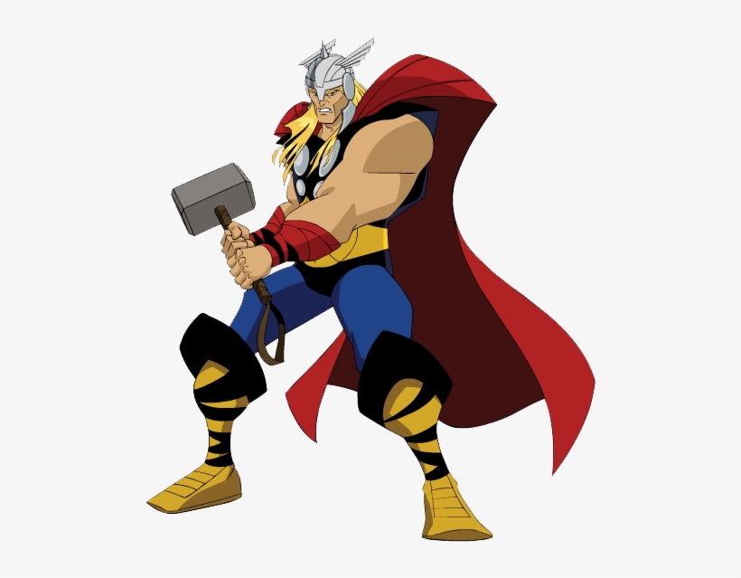 Thor - Vengadores Los Héroes Más Poderosos Del Planeta Thor, transparent png #48856