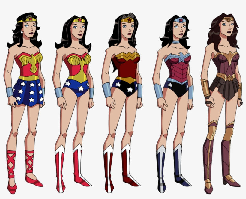 Jpg Royalty Free Download S Wardrobe By Glee Chan On - Wonder Woman First Costume, transparent png #48923