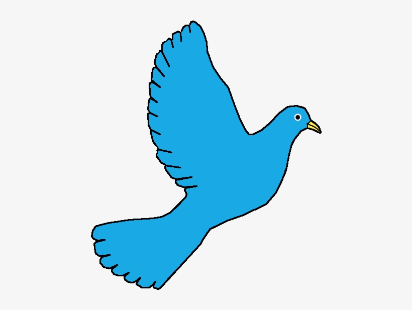 Peace Dove-blue - Peace Blue Dove, transparent png #48924