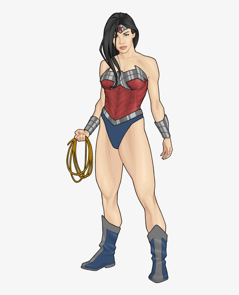 Dyel Wonder Woman By ~georgel-mcawesome - Comics, transparent png #48964