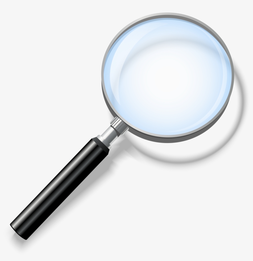 Open - Public Domain Magnifying Glass, transparent png #49061