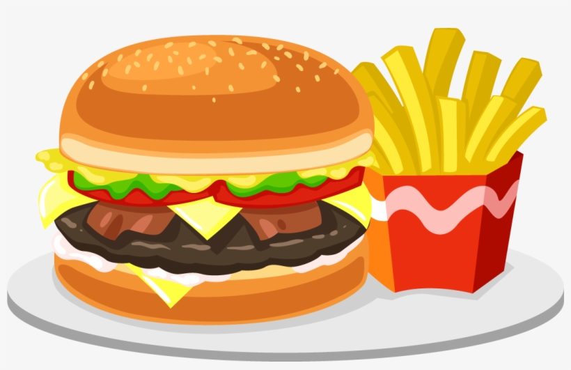 Food Png Transparent Free Images - Fast Food Clipart Png, transparent png #49191