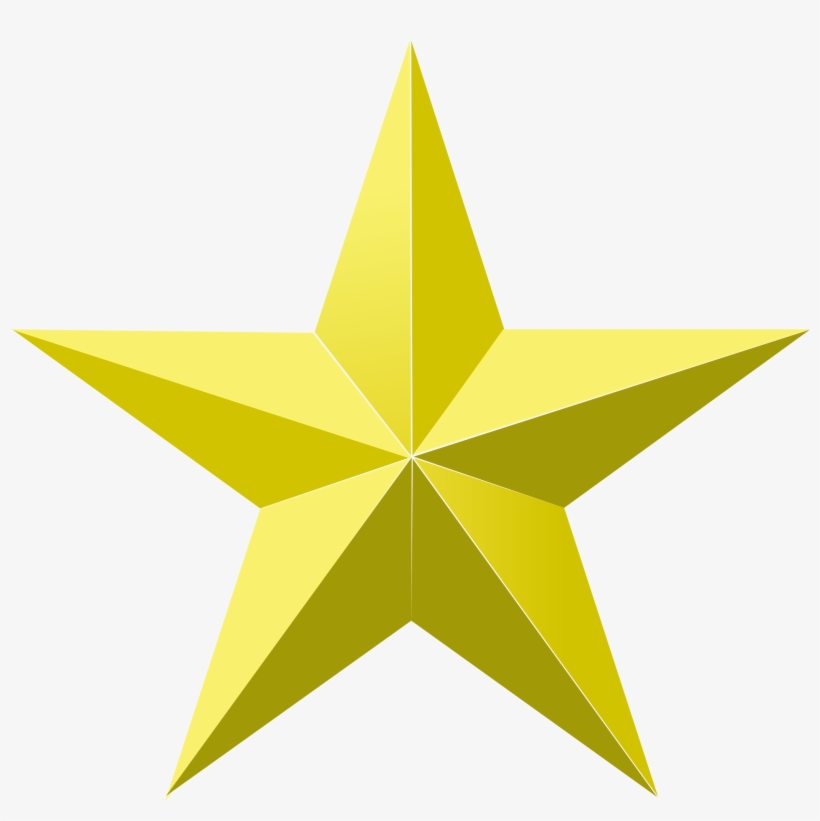 Gold Stars Png - Gold Star Png, transparent png #49525