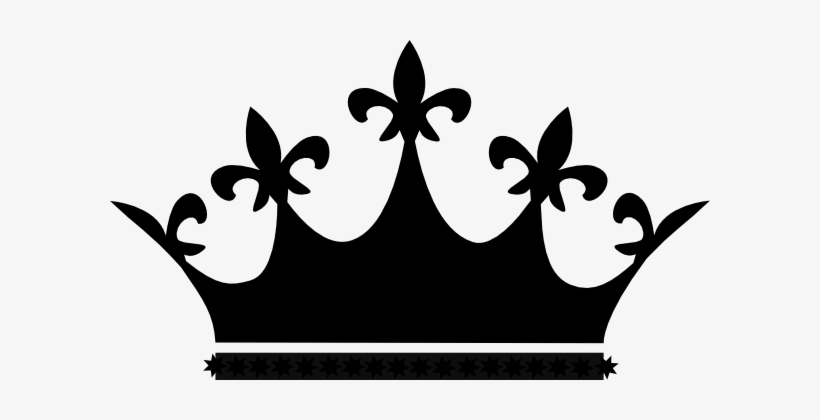 Black King Crown Png - Queen Crown Vector Png, transparent png #49548