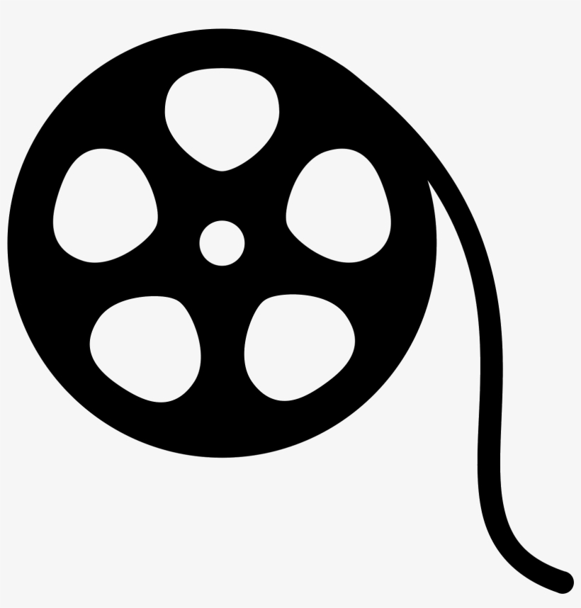 Film Reel Filled Icon - Film Reel Icon Png, transparent png #49634