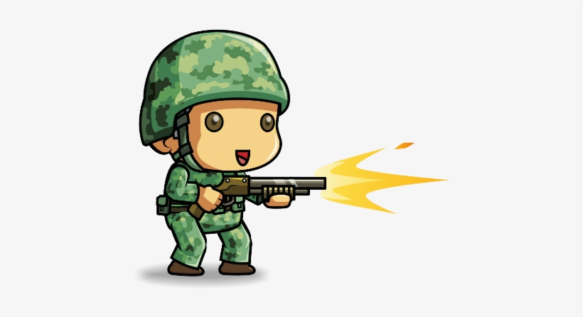 Transparent Soldier Cartoon Clip Art Free - Cartoon Army Man - Free