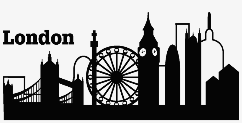 London Silhouette City Skyline - London: Free Things To Do: The Freebies, transparent png #400127