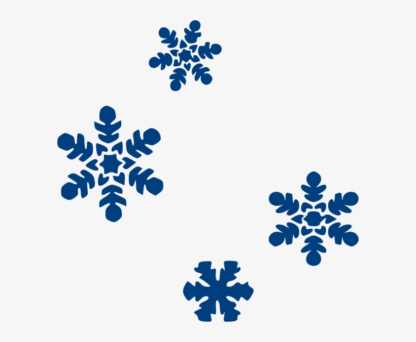 Blue Snow Flakes Png Clip Art, transparent png #400150