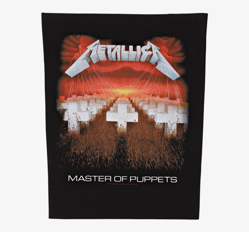 Metallica - Mas - - Metallica Master Of Puppets Back Patch, transparent png #400196