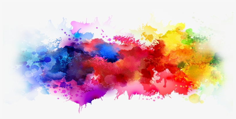 Branding & Graphic Design - Bright Watercolor Stains, transparent png #400282