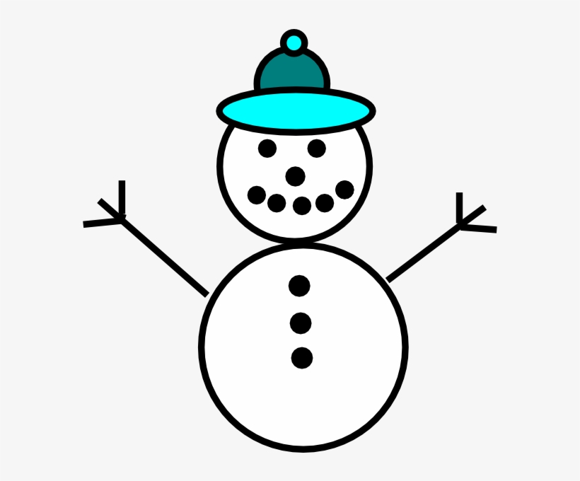Snow Man Svg Clip Arts 594 X 599 Px, transparent png #400334