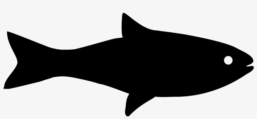 Fish Silhouette Png - Fish Icon Png, transparent png #400355