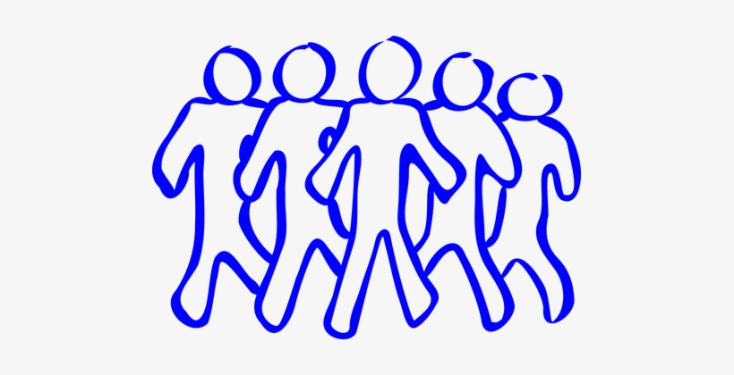 Team Group People Together Crowd Users Com - Team Clip Art, transparent png #400482