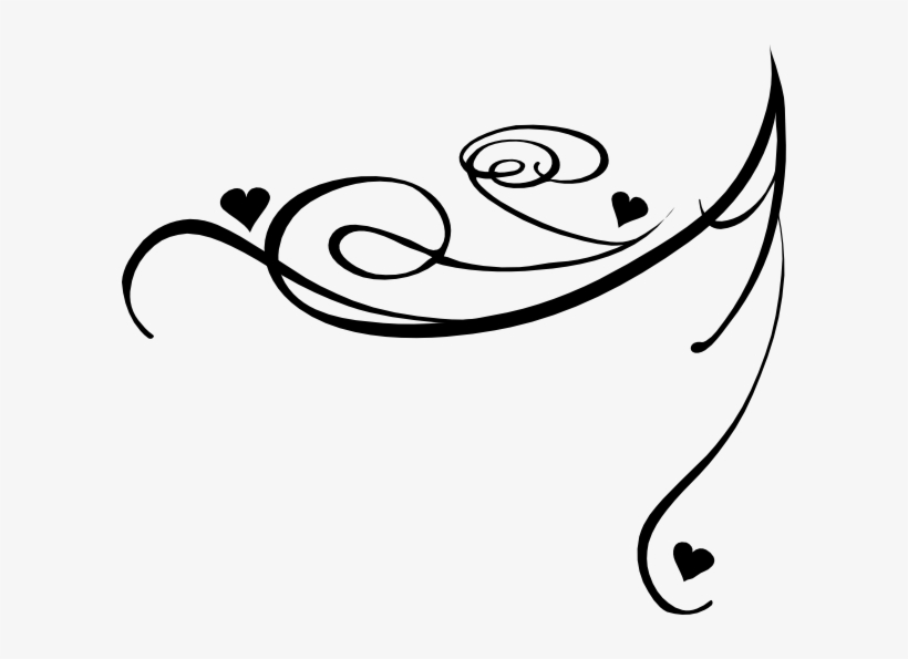 Decorative Swirl Clip Art At Clker - Clipart Swirls, transparent png #400837