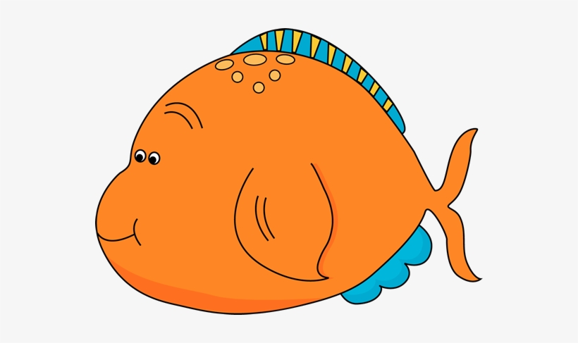 Fish - Orange Fish Clipart, transparent png #400906