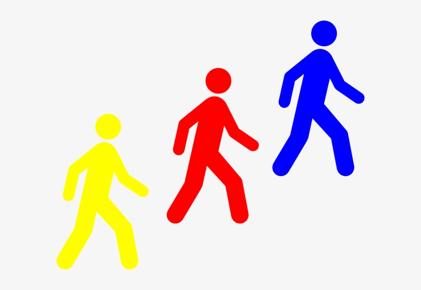 Pix For > Clipart Group Of People Walking - Employee Entrance Only Sign - Business Door Signs,, transparent png #401181