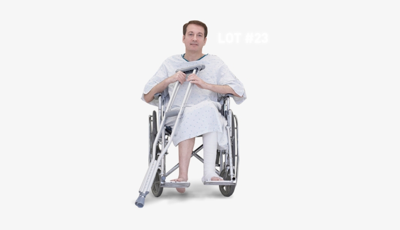 Jon Freeman Emailed Me Hope You're Well, Just Wanted - Injured Person In Wheelchair, transparent png #401326