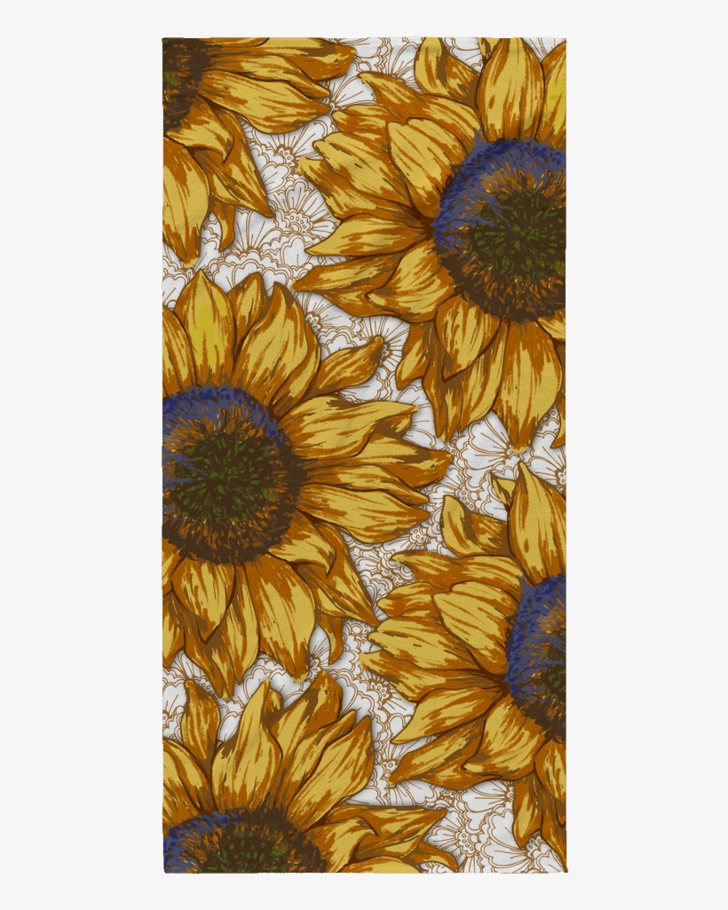 Sunny Day Beach Towel - Beach, transparent png #401327