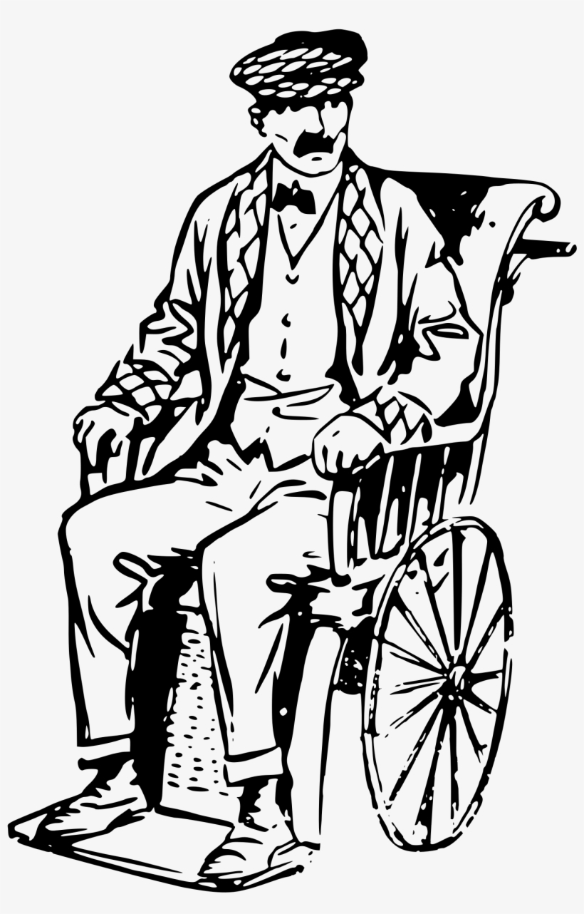This Free Icons Png Design Of Wheelchair Man, transparent png #401391