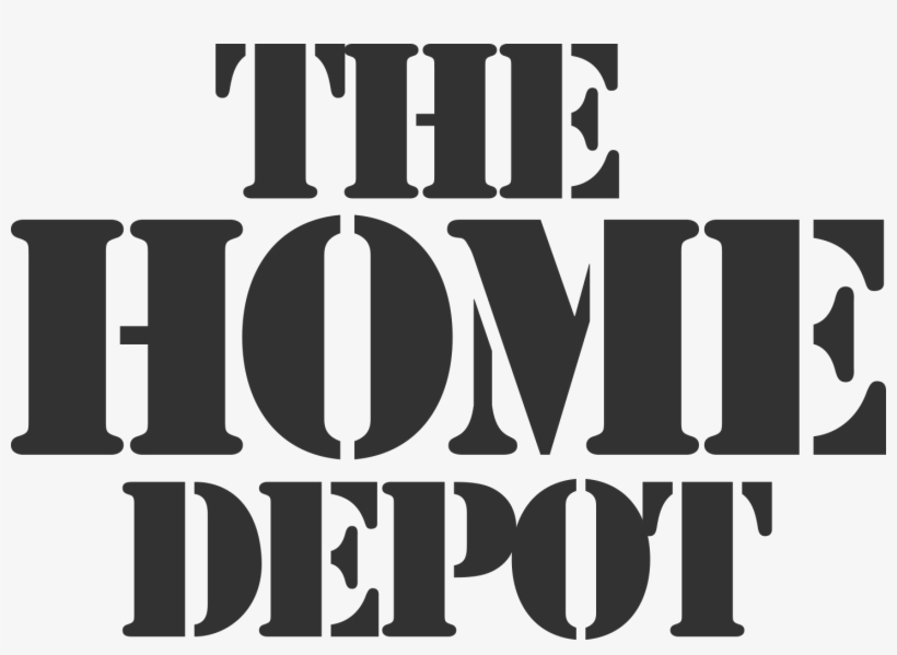 Home Depot Logo Vector Images - Home Depot Logo Black, transparent png #401499
