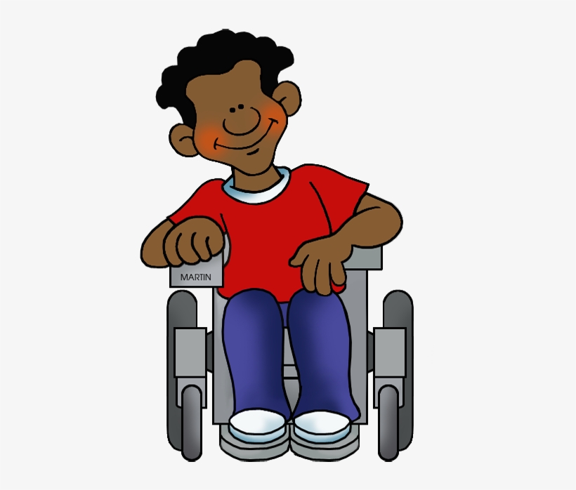 Student In Wheelchair - Person In Wheelchair Clipart, transparent png #401939